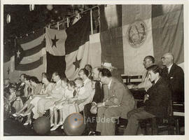 Rector David Stitchkin y familia, en Casa del Deporte