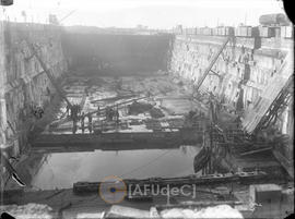 Construcción Dique Apostadero Naval Talcahuano